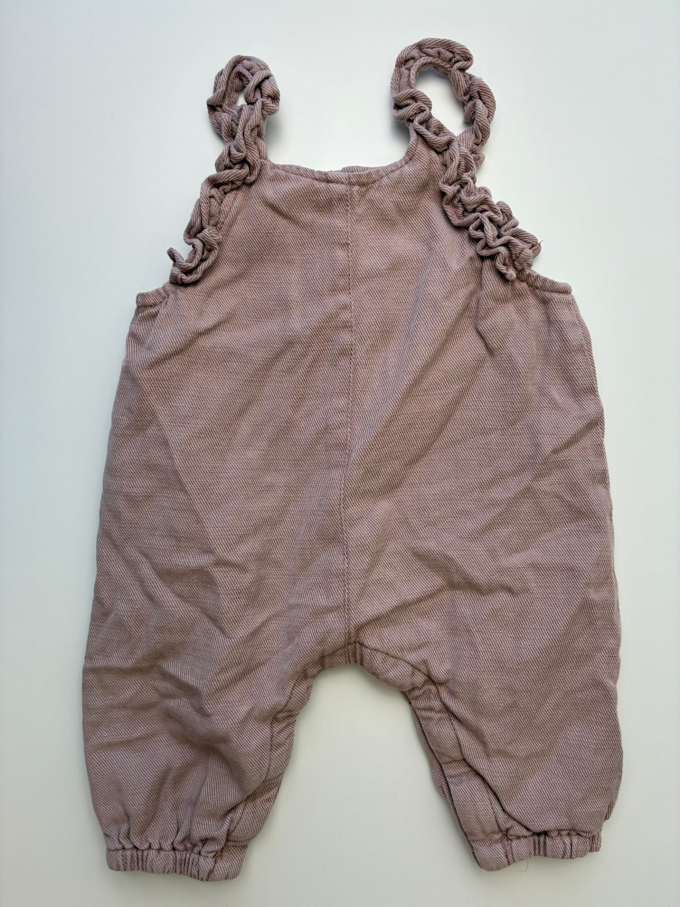 Zara Overalls - Pink 100% Cotton Twill | size 3 - 6 Months
