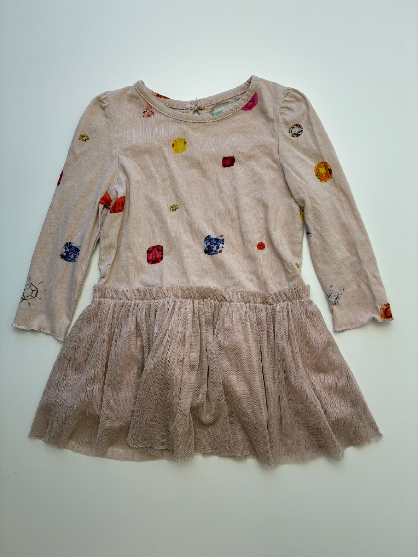 Stella McCartney Dress - Pink Gems + Tulle | size 12 Months