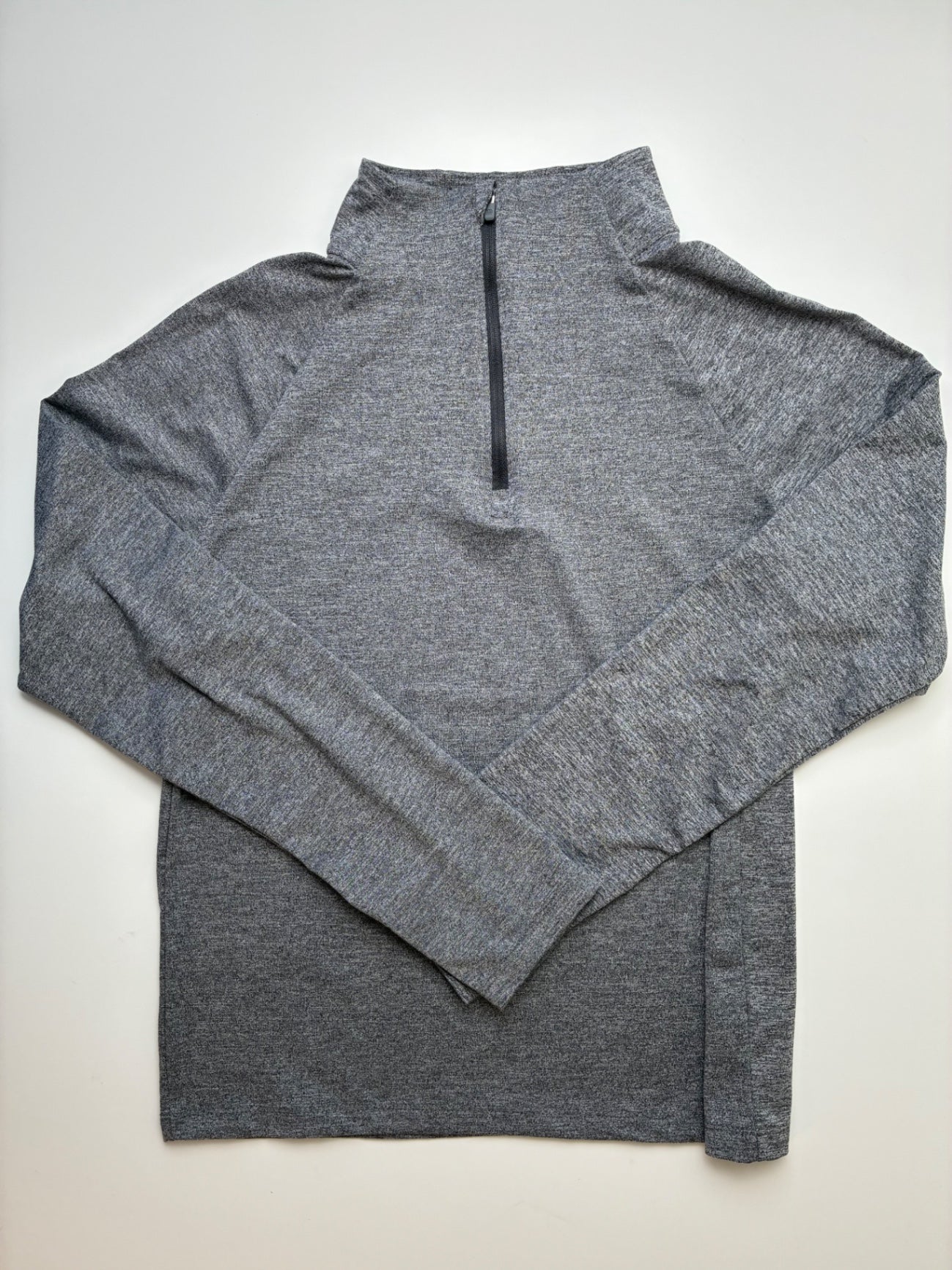 All in Motion Sweatshirt - Gray Heathered 1/4 Zip | size 10/12