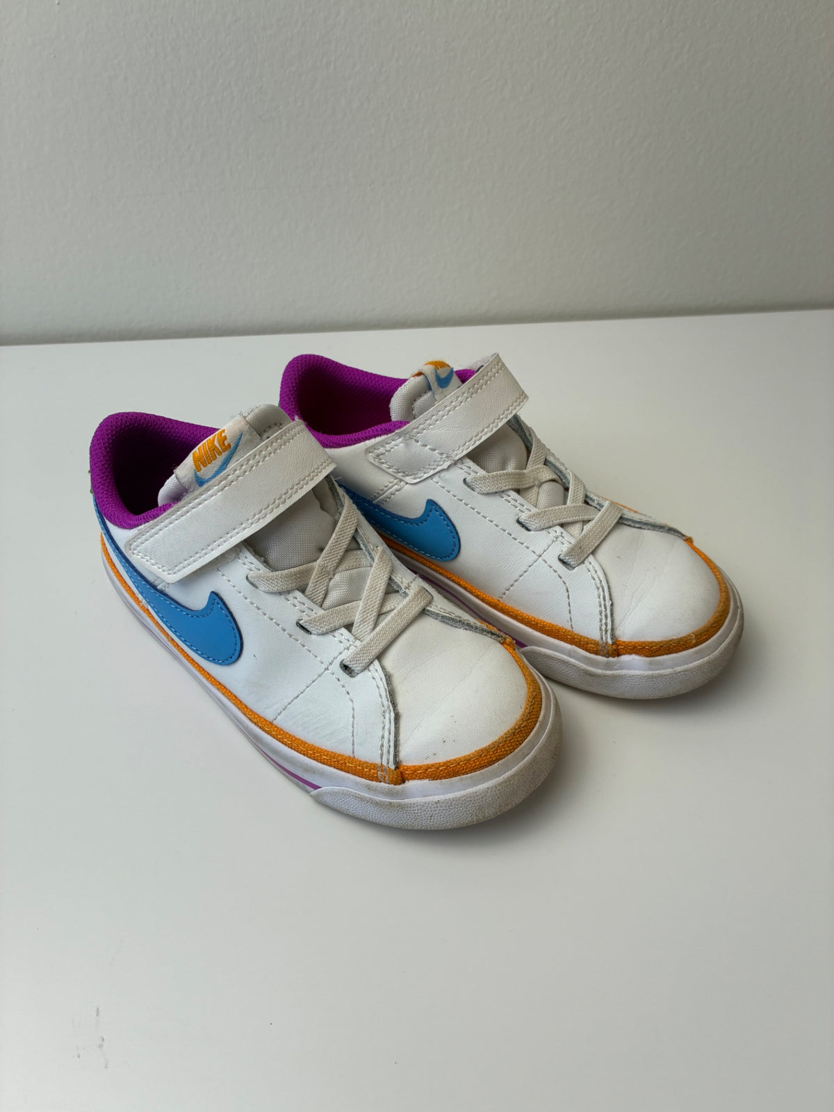 Nike Shoes - White Court Legacy Velcro | size Shoe 10
