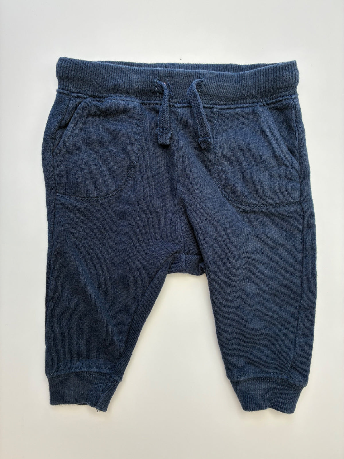 Zara Sweatpants - Navy Blue 100% Cotton Jogger | size 6 - 9 Months