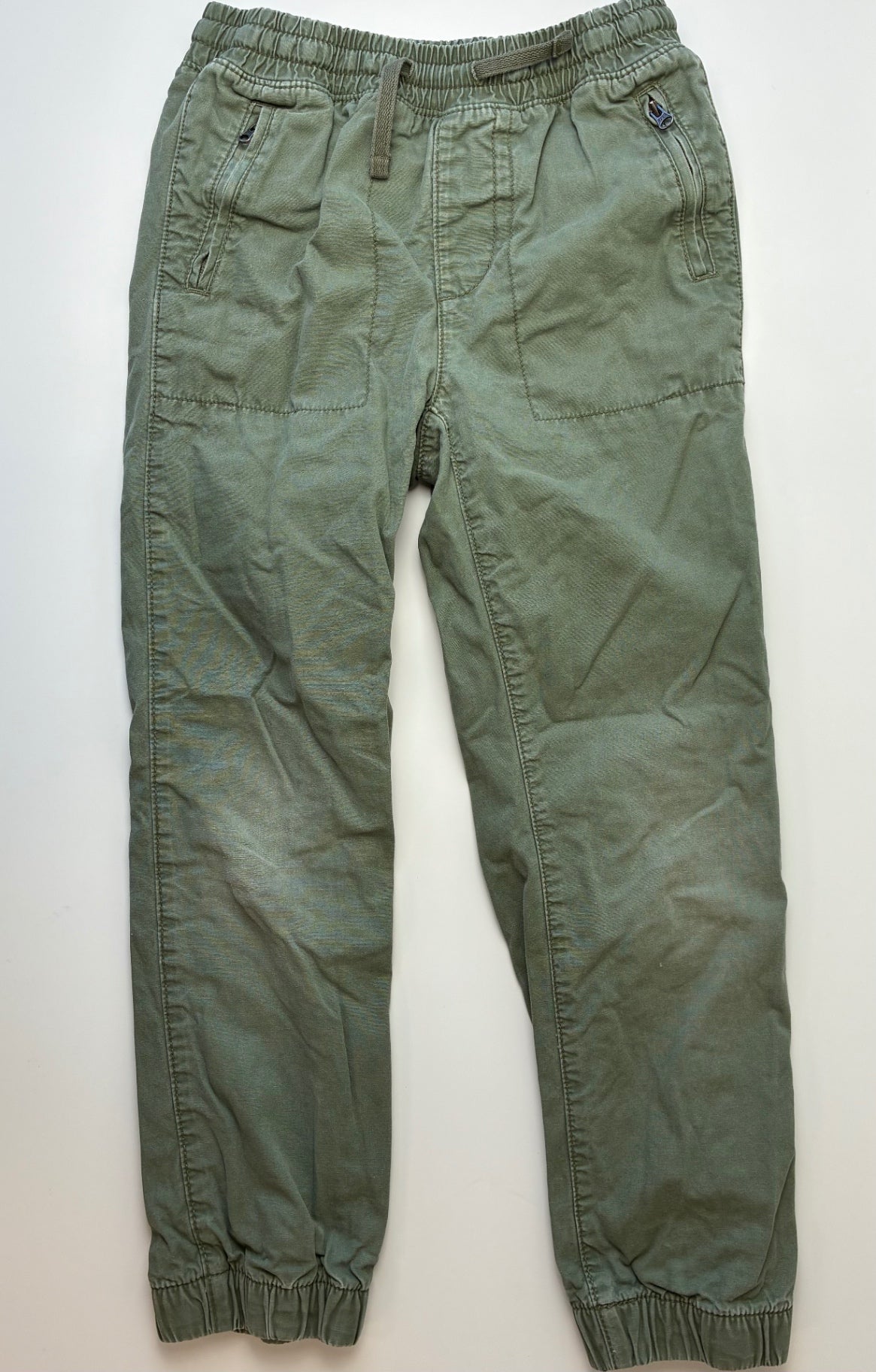 Gap Kids Pants - Green Uniform Relaxed Joggers | size 8