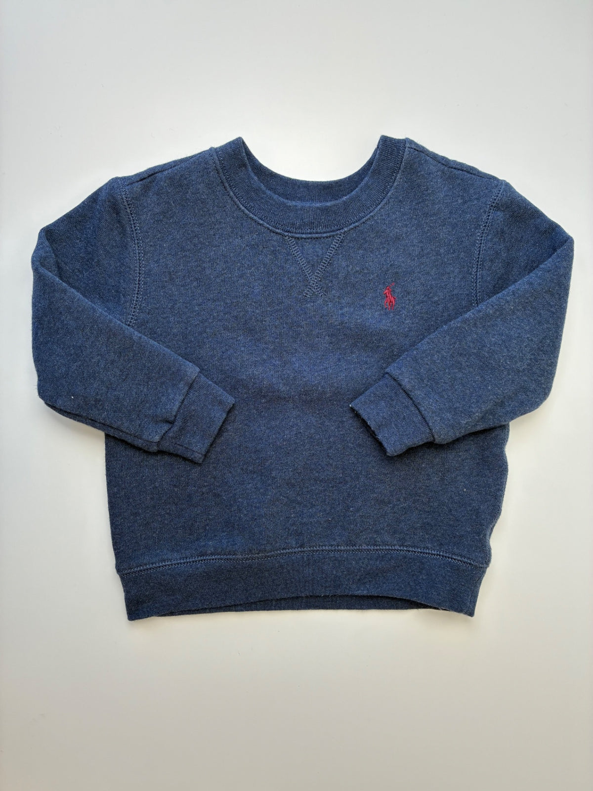 Ralph Lauren Sweatshirt - Navy Blue Crewneck | size 24 Months