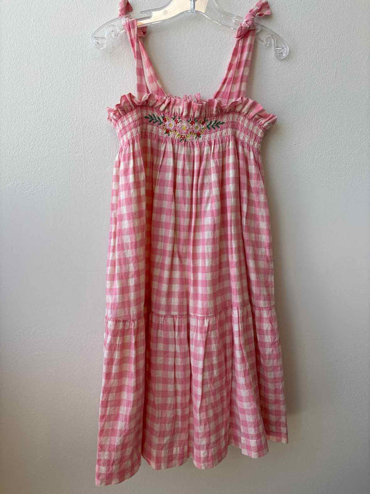 Bonton Dress - Pink Gingham | Size 6