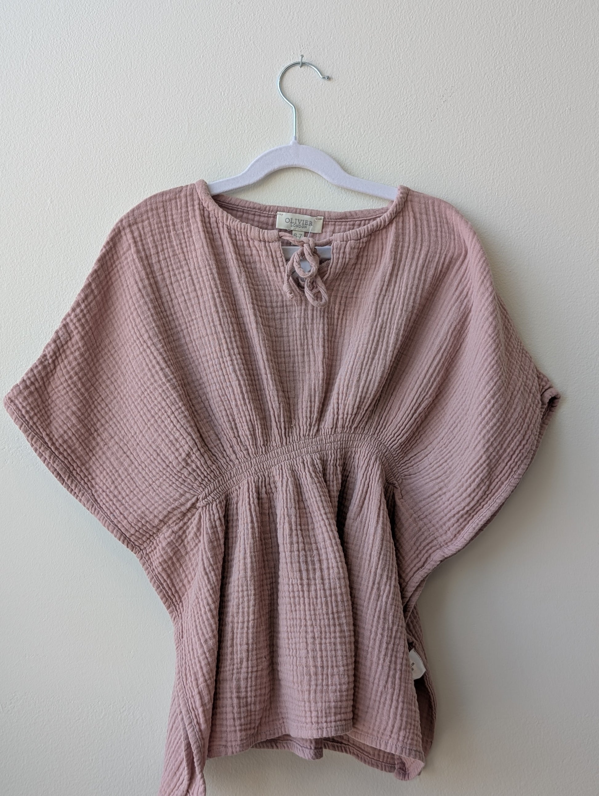 Olivier London Pink Coverup | Size 6