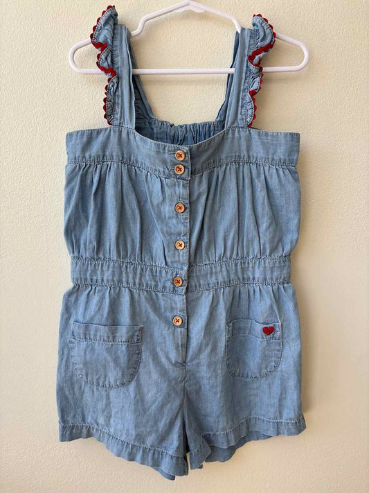 Bon Ton Chambray Romper | Girls' size 6