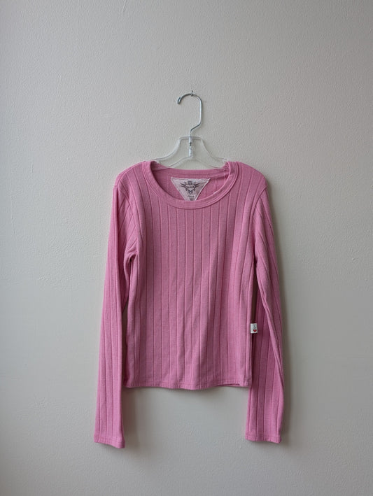 T2 Love | 10 | Longsleeve T-shirt - Pink - Girls Tops