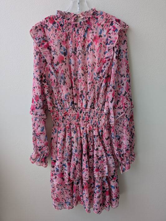 Aqua | M | Dress - Pink - Floral