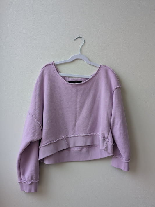 Katy J NYC | L | Sweatshirt - Purple - Girls Tops