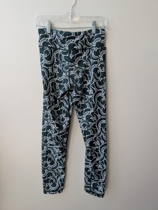 Zoozatz | Large | Leggings - Green - MSU