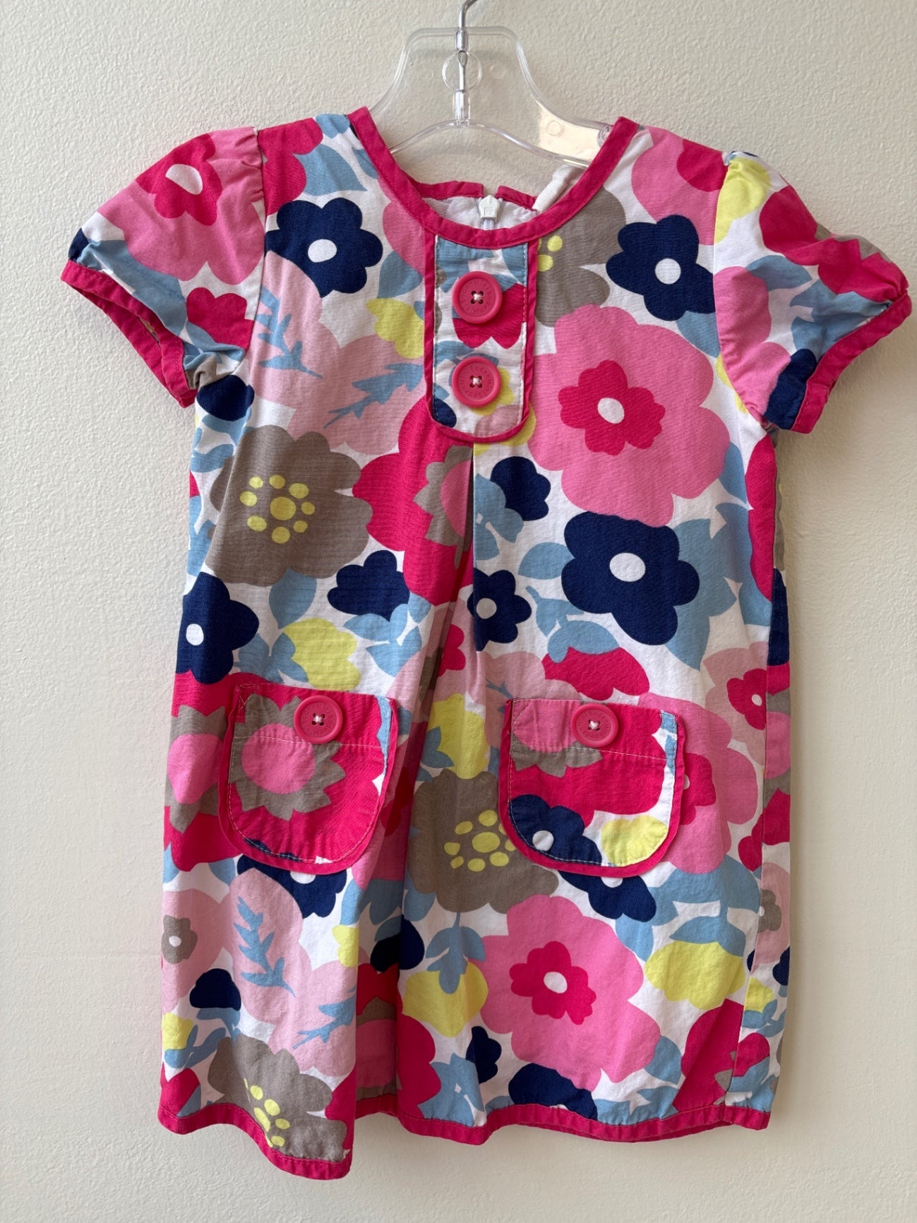 Mini Boden | 2/3 | Dress - Pink - Flowers