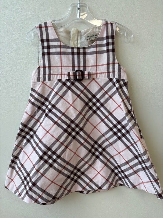 Burberry | 3T | Dress - Pink - Plaid