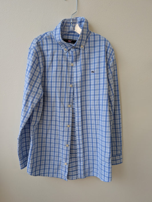 Vineyard Vines | 12 | Shirt - Blue - Plaid