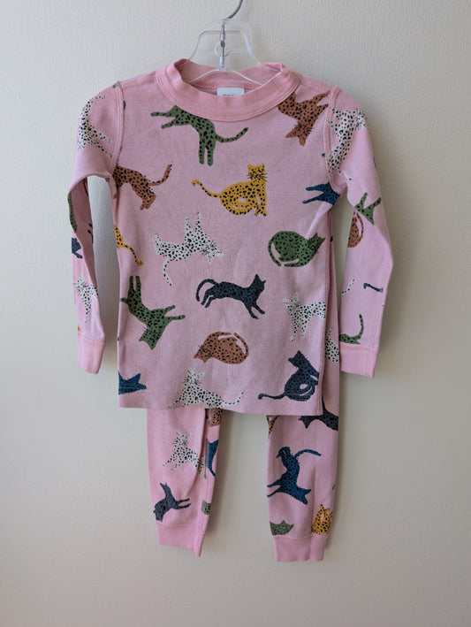 Hanna Andersson | 3T | Pajamas - Pink - Leopards