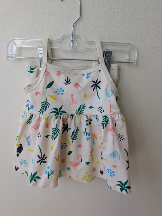 Hanna Andersson | 2T | Swim - White Print - Two Piece