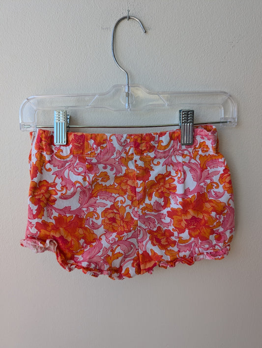 Janie and Jack | 3T | Shorts - Pink - Paisley Floral