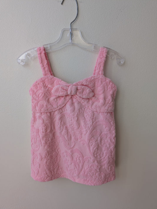 Janie and Jack | 3T | Tank Top - Pink - Terry 