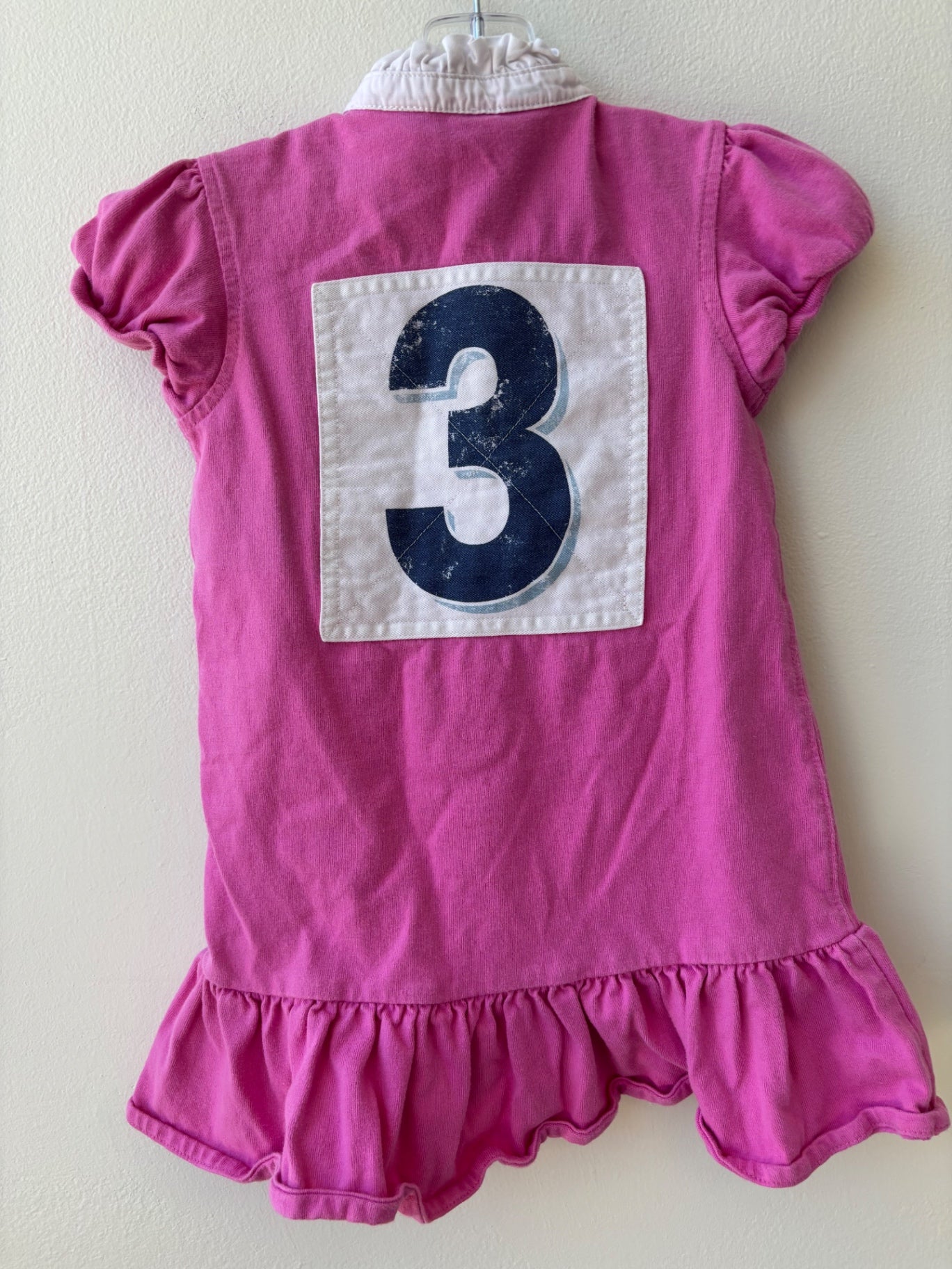 Ralph Lauren | 3T | Dress - Pink - Ruffle Collar