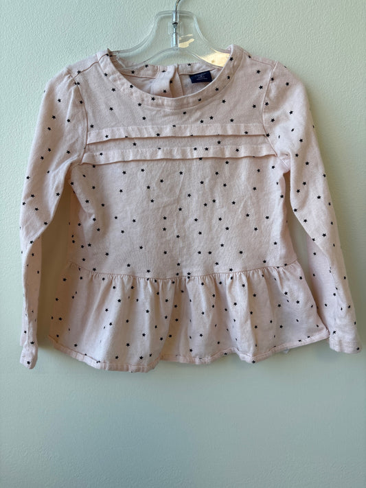 Gap | 5T | Shirt - Pink - Stars
