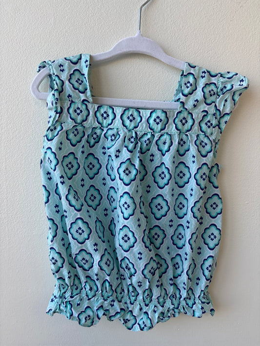 Janie and Jack | 3T | 2 Piece Ensemble - Green - Shorts & Blouse
