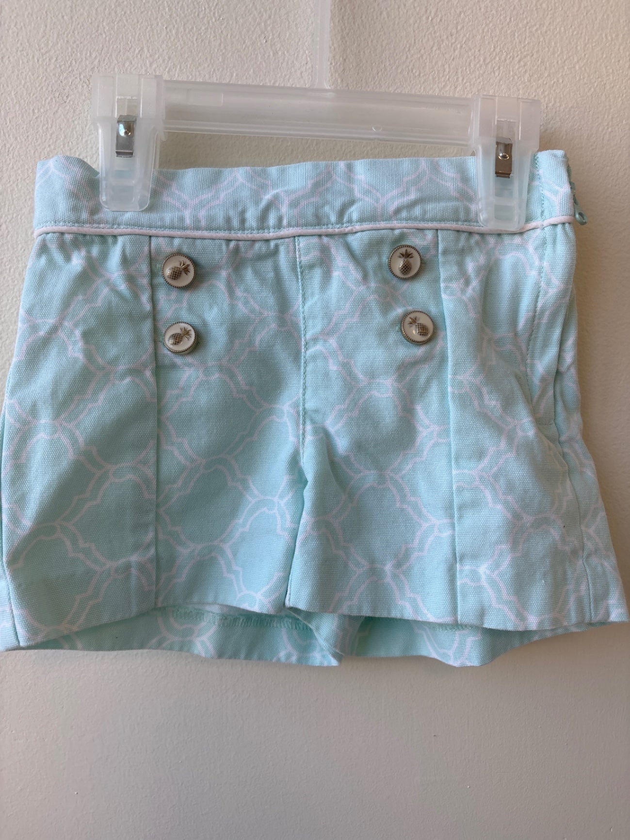 Janie and Jack | 3T | 2 Piece Ensemble - Green - Shorts & Blouse
