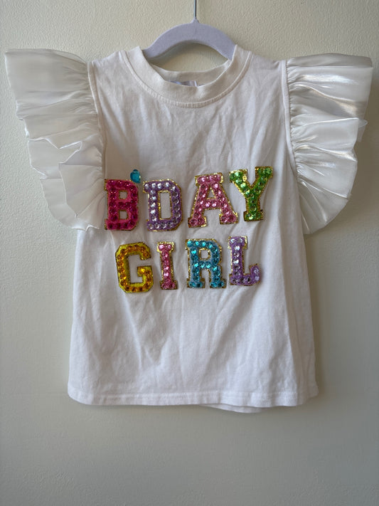 Lola & The Boys | 5T | Shirt - - Birthday Girl "5"