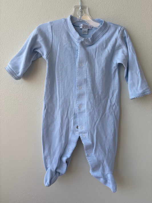 Kissy Kissy | 3- 6 Months | Onesie - Blue - Solid