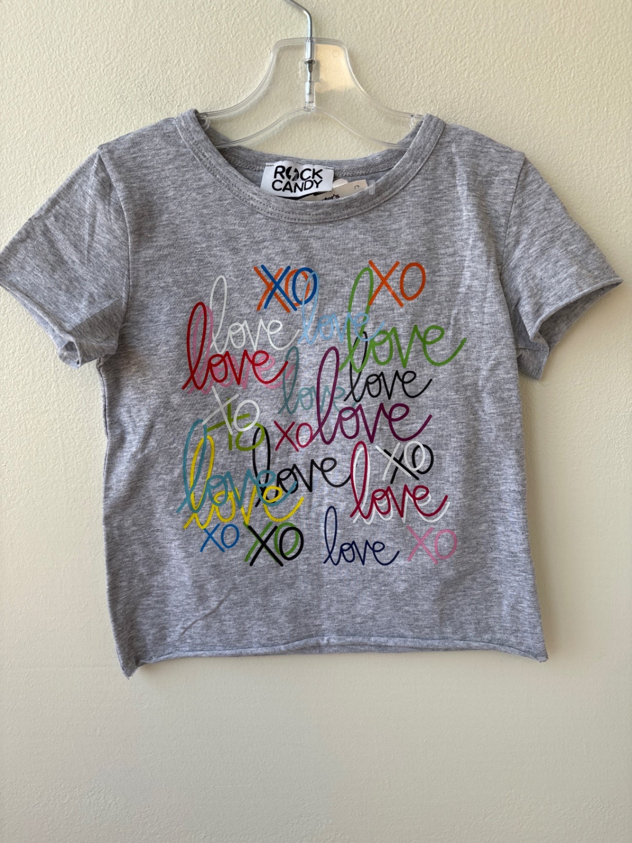 Rock Candy | 5T | T-Shirt - Grey - Love XO