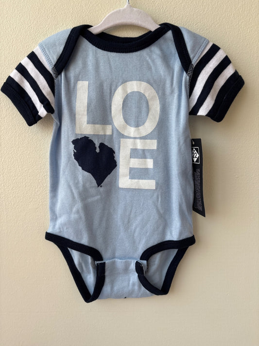 M22 | 12 Months | Bodysuit - Blue - Love Michigan