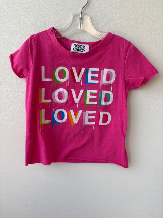 Rock Candy | 5T | T-Shirt - Pink - Loved