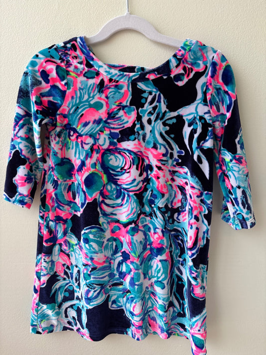 Lilly Pulitzer | 4T/5T | Dress - Blue - Velour