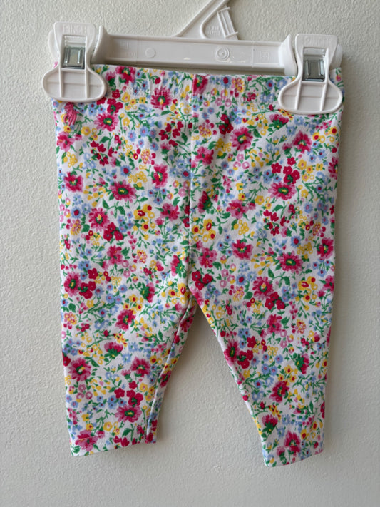 Ralph Lauren | 3 Months | Leggings - Pink - Floral