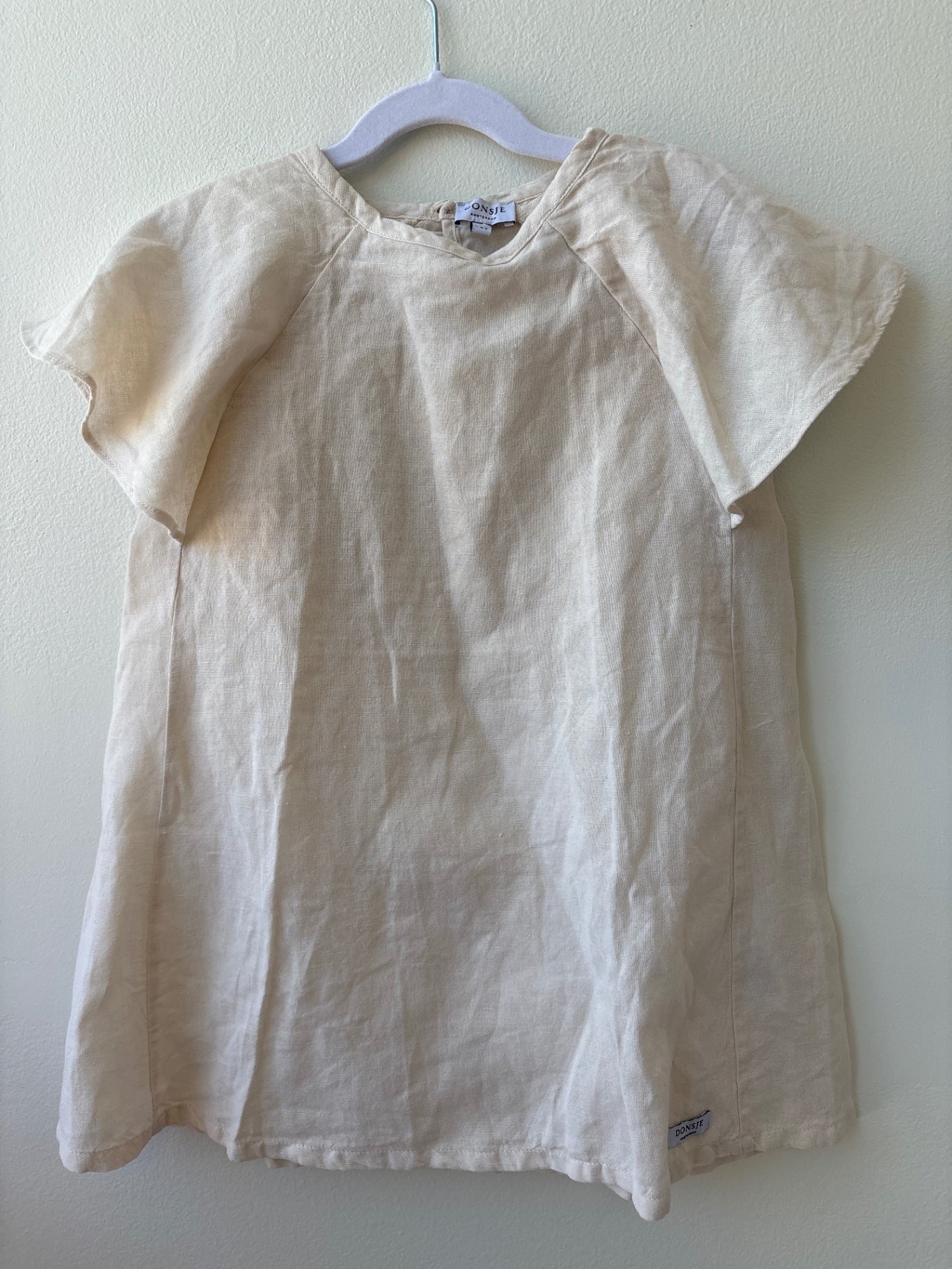 Donsje | 5T/6 | Dress - Ivory - 100% Organic Cotton