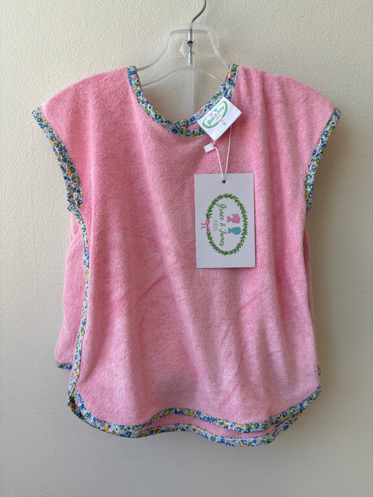 Grace & James | 5T | 2 Piece Ensemble - pink - Terry