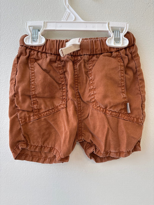 Zara | 12 - 18 Months | Shorts - Brown - Drawstring