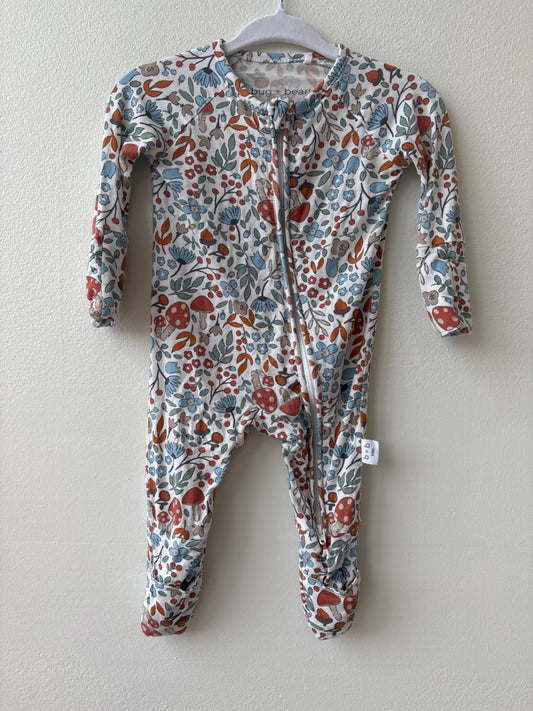 Bug + Bean | Newborn | Onesie - Multicolor - Floral