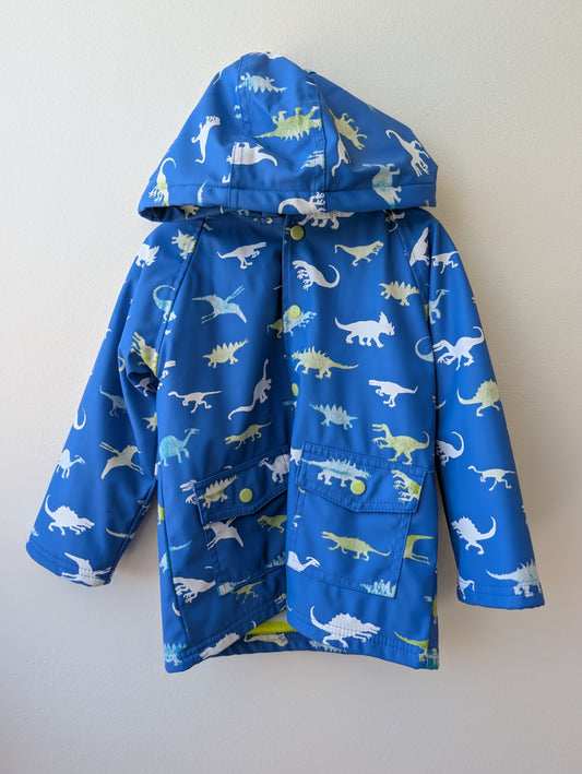 Hatley | 4T | Coat/Jacket - Blue - Rain - dinos