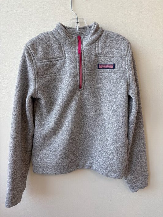 Vineyard Vines | 7/8 | Pullover - Gray - 1/4 Zip
