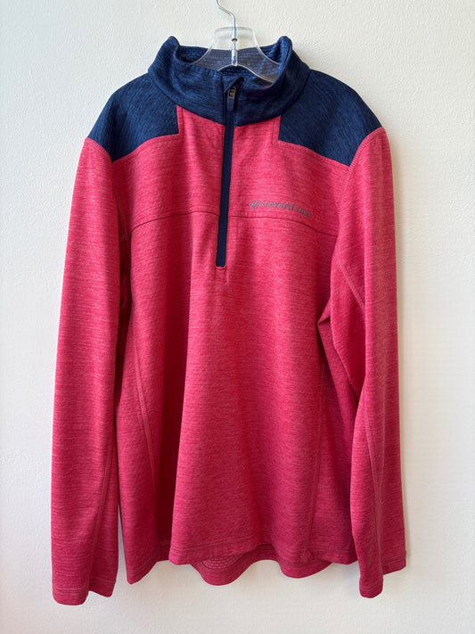 Vineyard Vines | 16 | Pullover - Red - Performance 1/4 zip