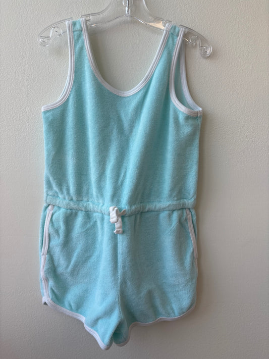 Primary | 6-7 | Romper - Blue - Terry