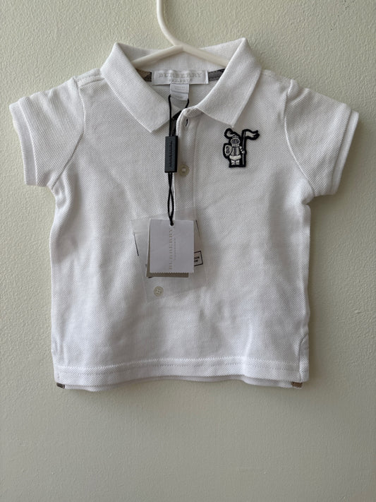 Burberry | 6 Months | Shirt - White - Polo