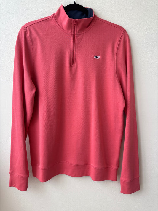 Vineyard Vines | 18 | Pullover - Red - 1/4 Zip