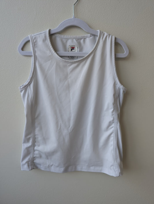 Fila | 8/10 | Tank Top - White - Tennis