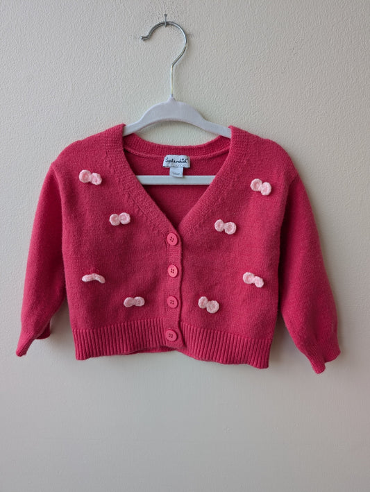 Splendid | 3 - 6 Months | Sweater - Pink - little bows