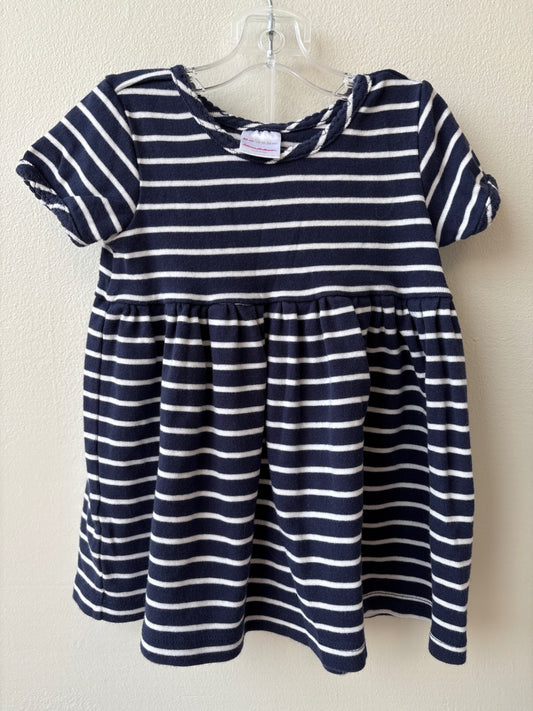 Hanna Andersson | 18 - 24 Months | Dress - Navy - Stripe with Bloomers