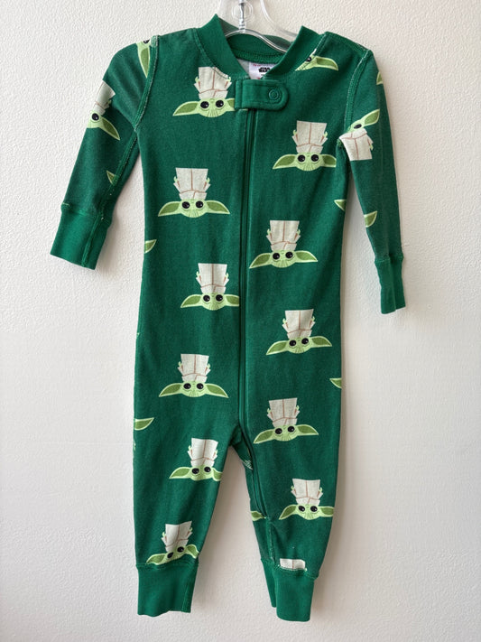 Hanna Andersson | 6-12 months | Onesie - Green - Star Wars - Yoda
