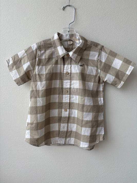 Hallmark Baby | 3T | Shirt - Beige - Gingham