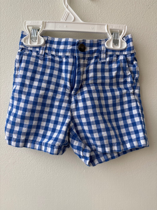 Janie and Jack | 12 - 18 Months | Shorts - Blue - Gingham