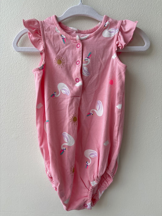 EGG New York | 6 Months | Bubble - Pink - swans
