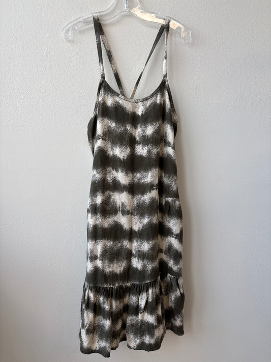 Treasure and Bond | 10/12 | Dress - Olive - Splatter Print